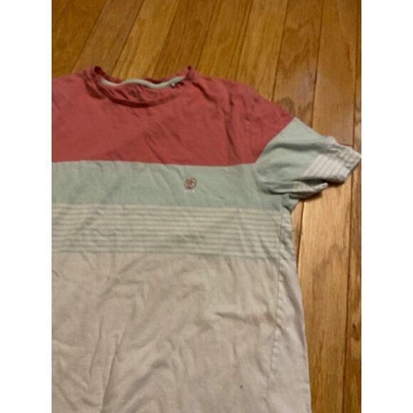 Denim and Flowers men's spring color block short sleeve crew neck t-shirt sz XL - Picture 4 of 8